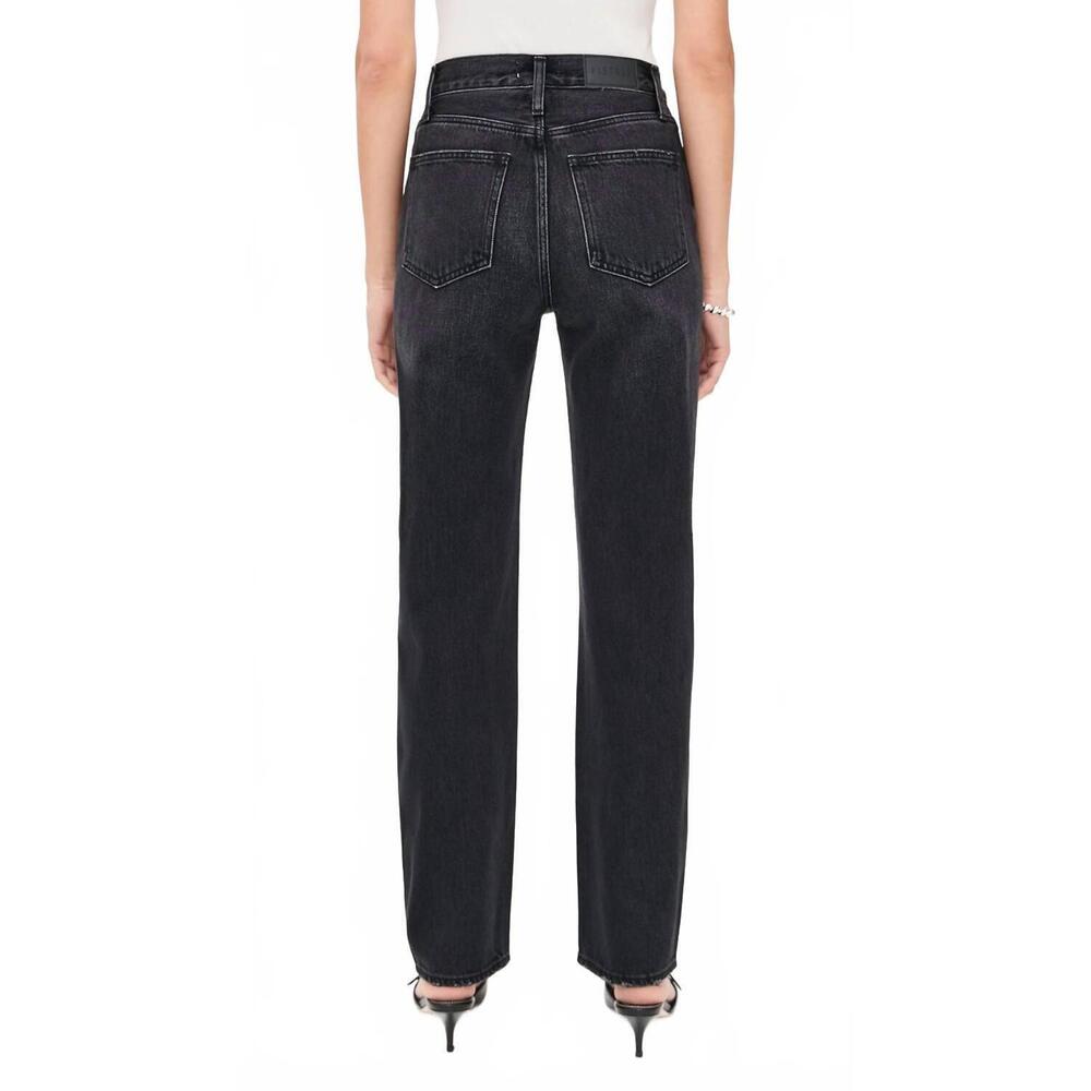 NEW PISTOLA cassie super high rise straight jeans in stormy - Picture 4 of 6